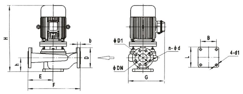 Dimensiones de instalación